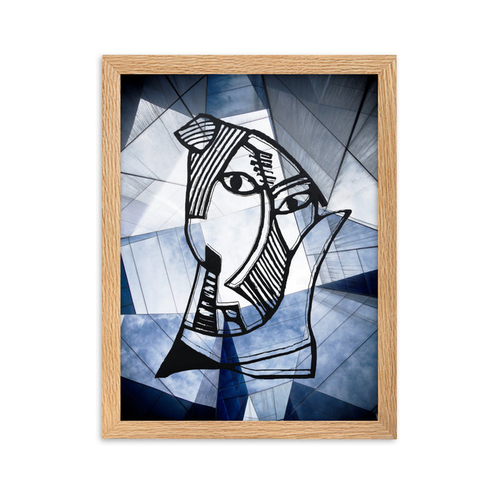 Poster - Pablo Picasso, Les Demoiselles d’Avignon, Geometry Oak / 30×40 cm artlia