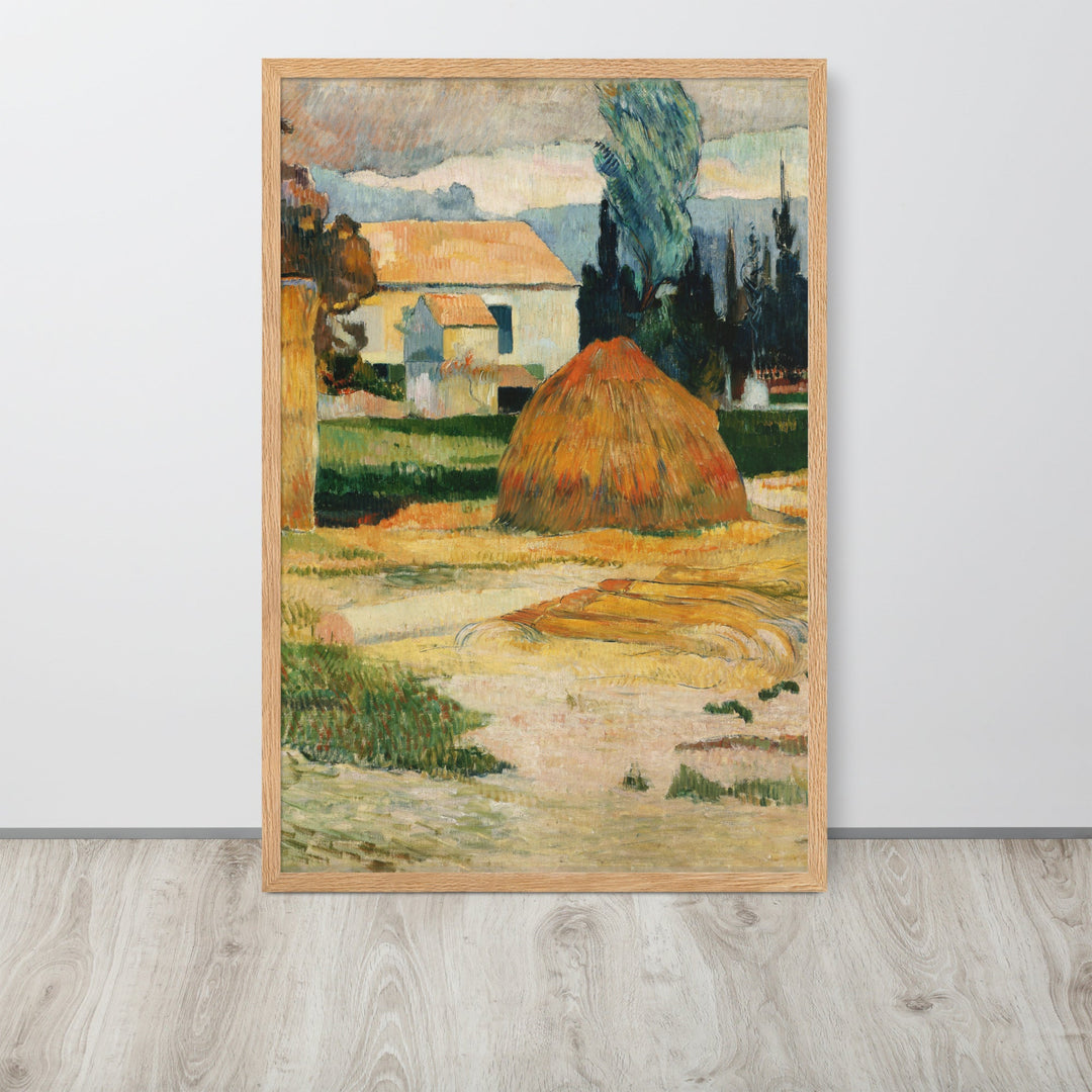 Poster - Paul Gauguin, Landschaft bei Arles artlia