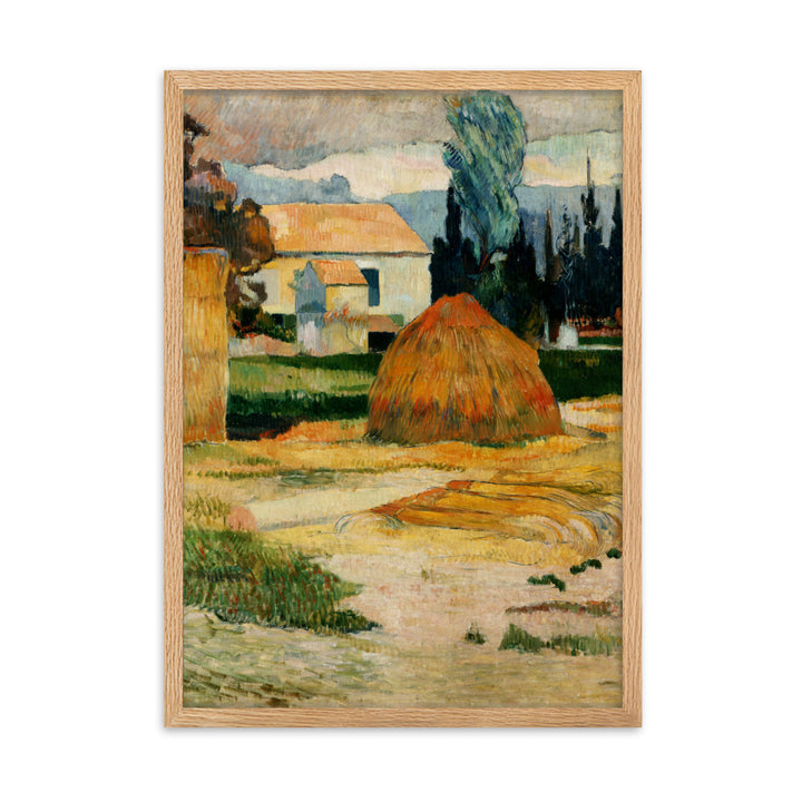 Poster - Paul Gauguin, Landschaft bei Arles Oak / 50×70 cm artlia