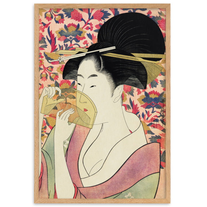 Poster - Retro Geisha Oak / 61×91 cm artlia