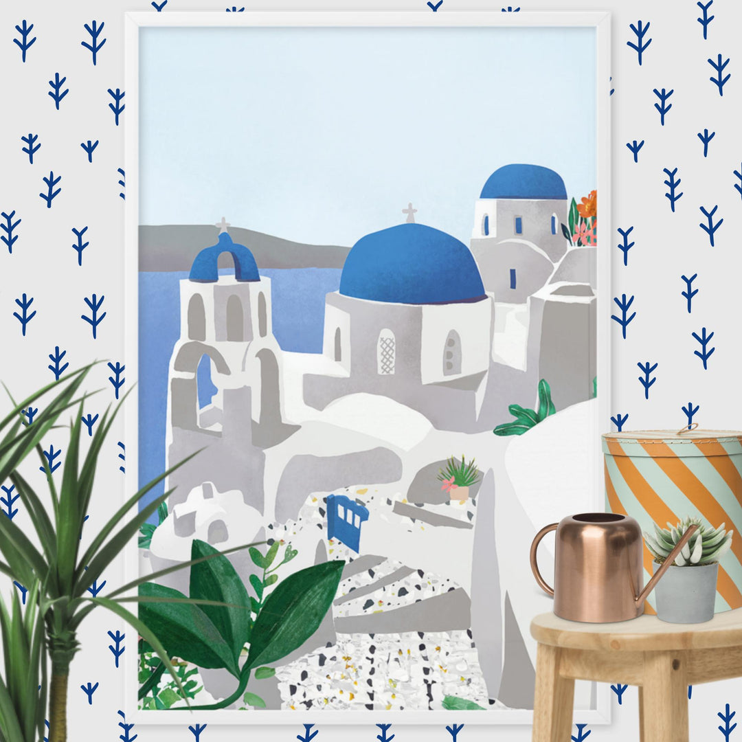 Poster - Santorini artlia