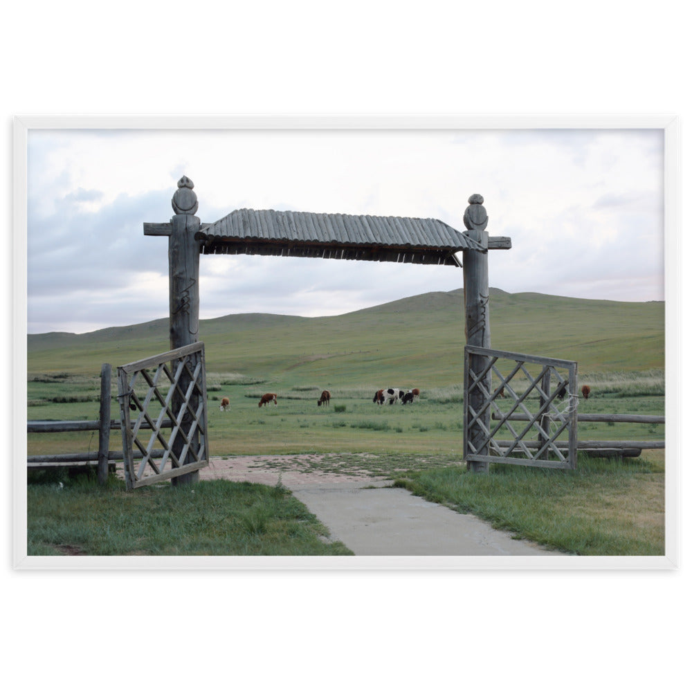 Poster - The gateway to the steppes of Mongolia artlia