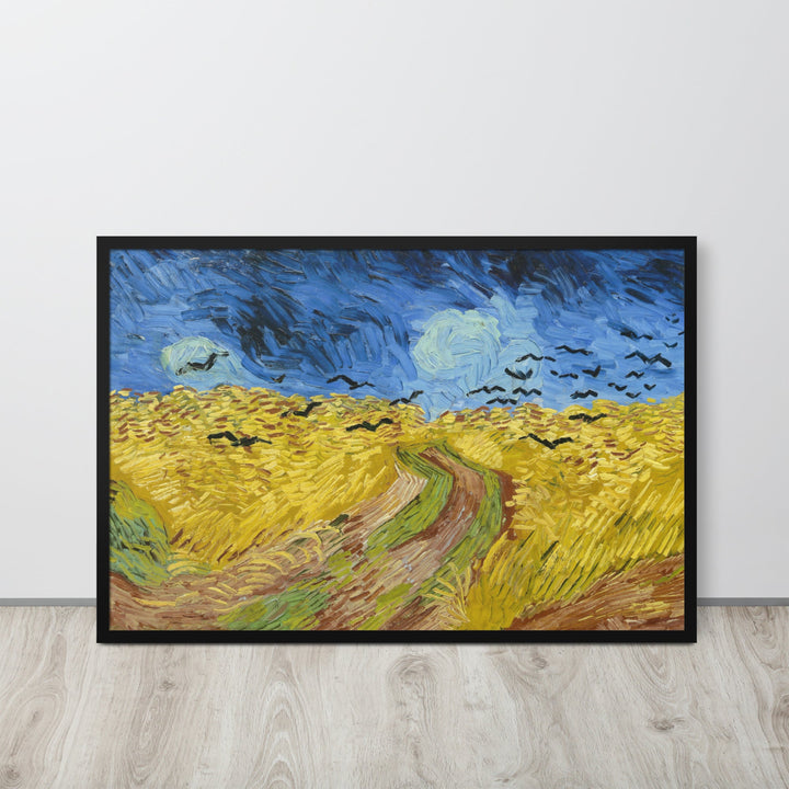 Poster - Van Gogh, Weizenfeld mit Krähen artlia