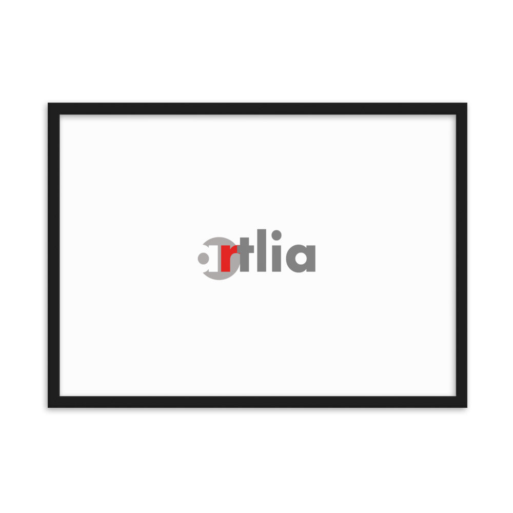 Bilderrahmen schwarz horizontal 50×70 cm artlia