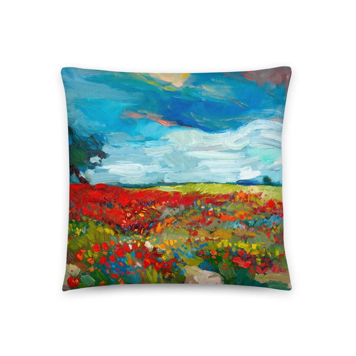 Blumenfelder - Kissen 46x46 cm / ohne Füllung artlia