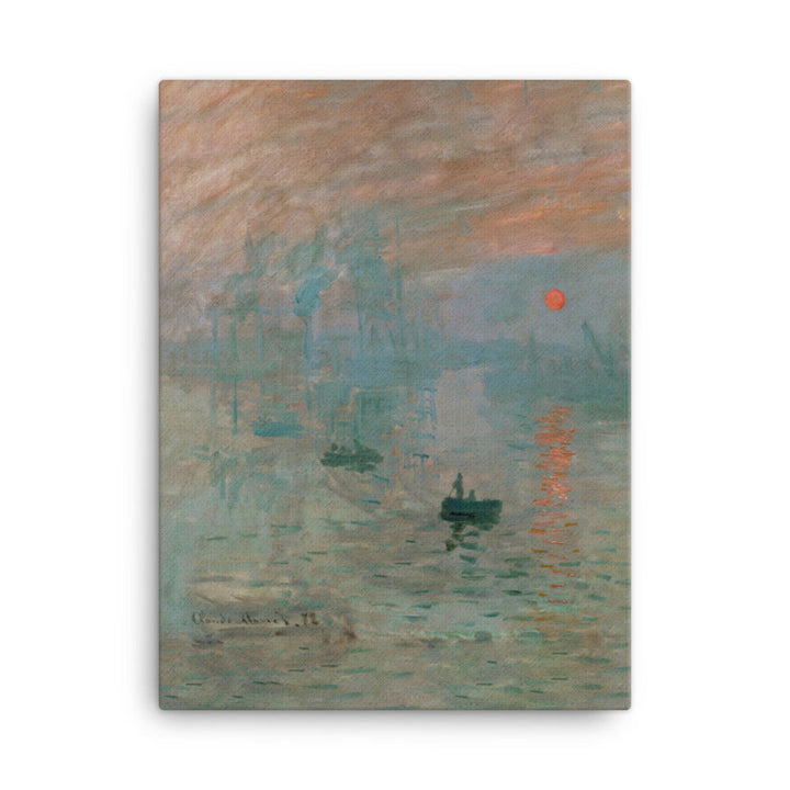 Claude Monet, Impression, Sonnenaufgang - Leinwand 30x41 cm artlia