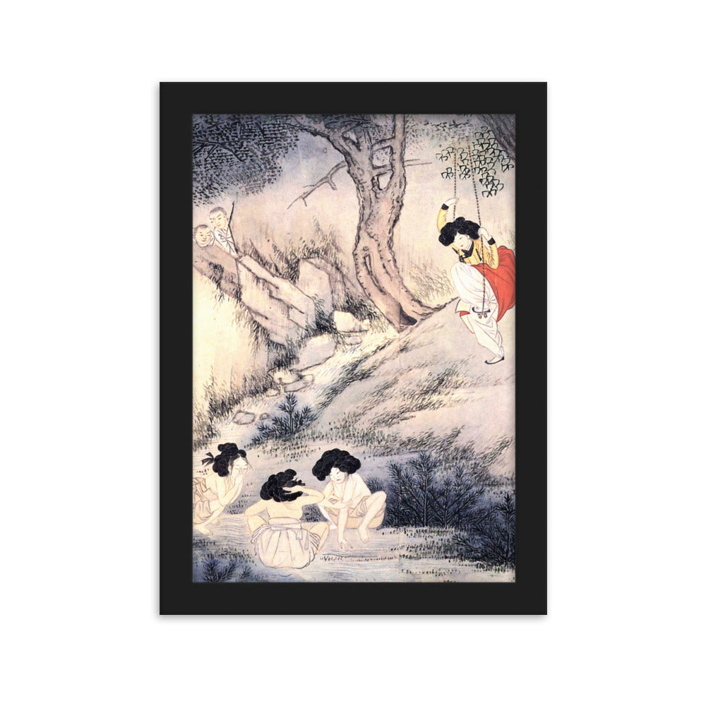 Dano, Hyewon - Poster im Rahmen Schwarz / 21×30 cm artlia