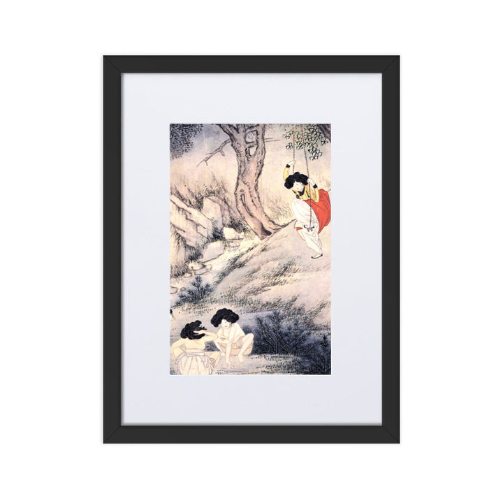 Dano, Hyewon - Poster Rahmen mit Passepartout Schwarz / 30×40 cm artlia