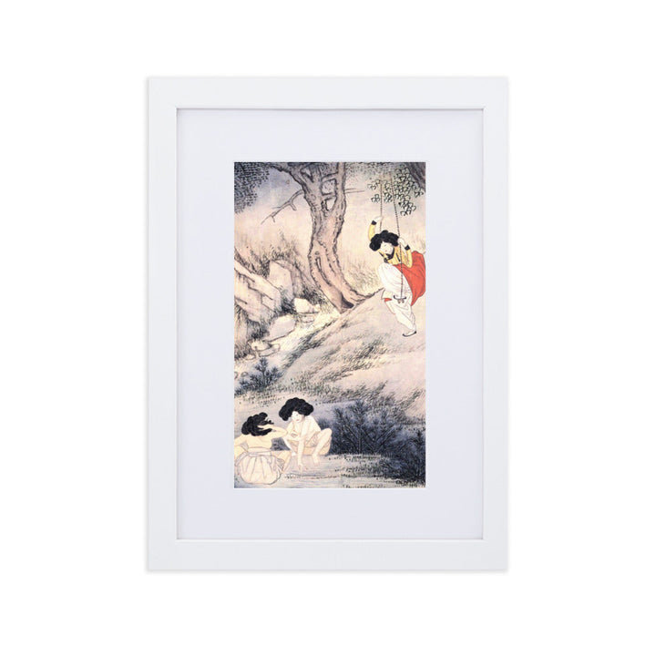 Dano, Hyewon - Poster Rahmen mit Passepartout Weiß / 21×30 cm artlia