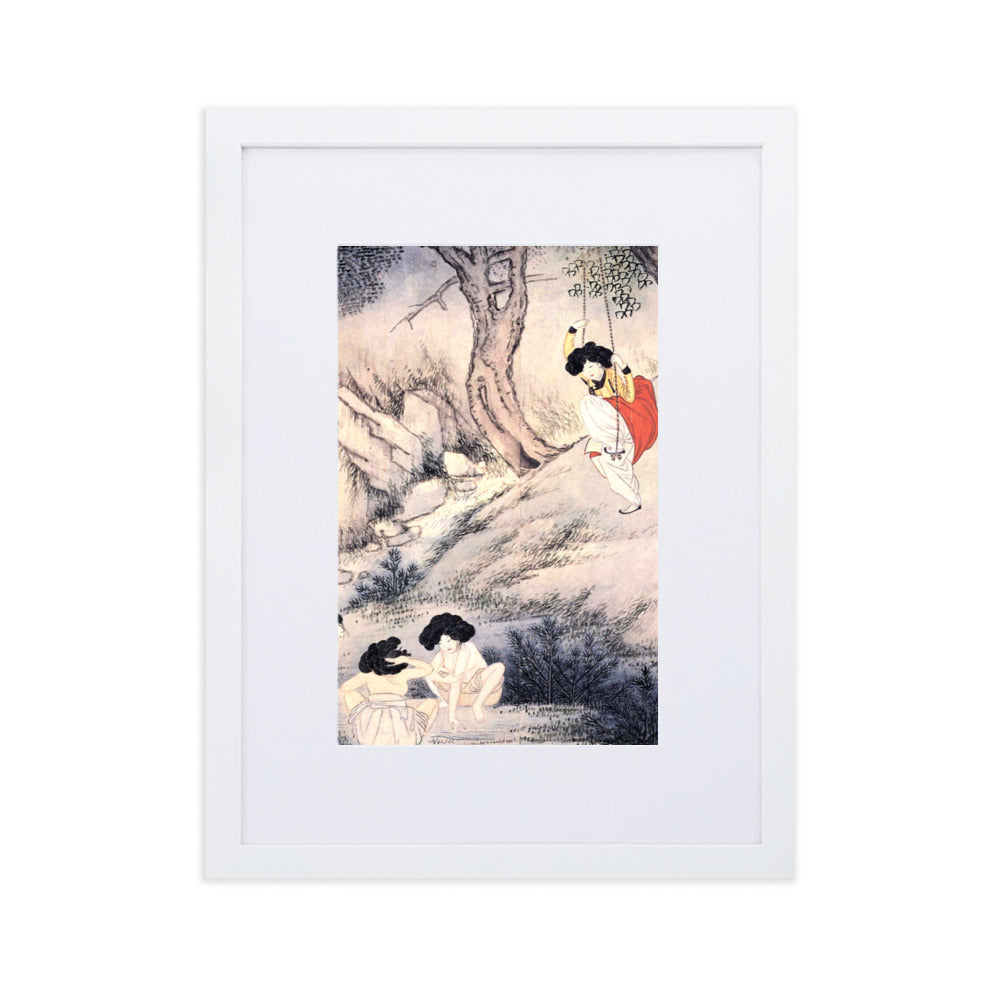 Dano, Hyewon - Poster Rahmen mit Passepartout Weiß / 30×40 cm artlia