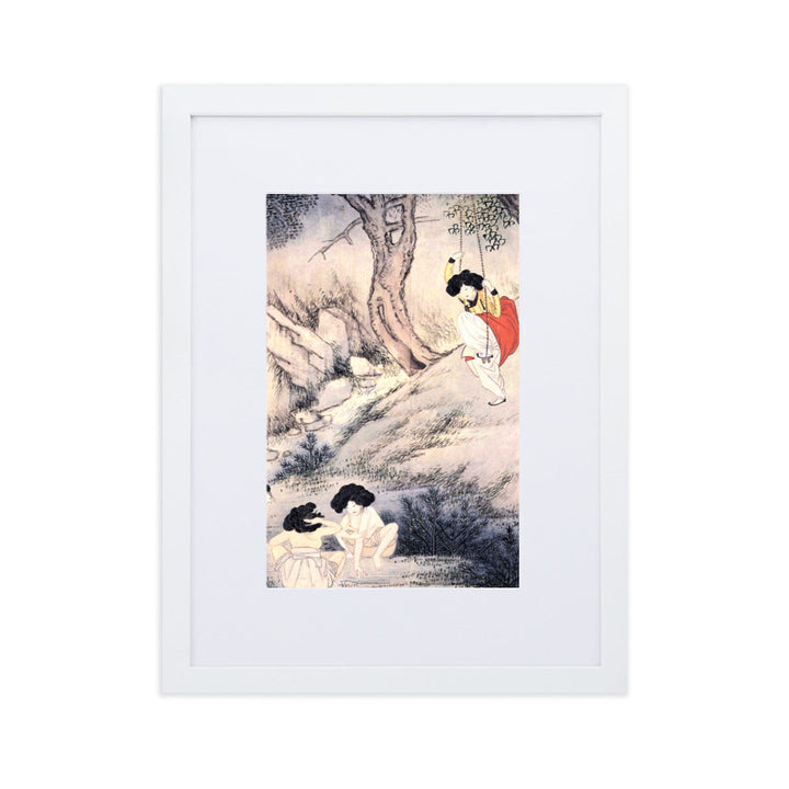 Dano, Hyewon - Poster Rahmen mit Passepartout Weiß / 30×40 cm artlia