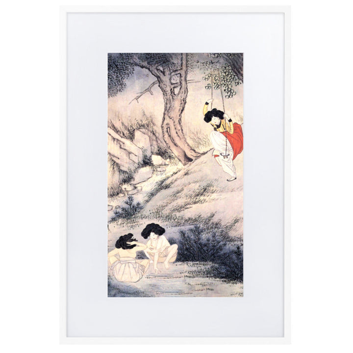 Dano, Hyewon - Poster Rahmen mit Passepartout Weiß / 61×91 cm artlia