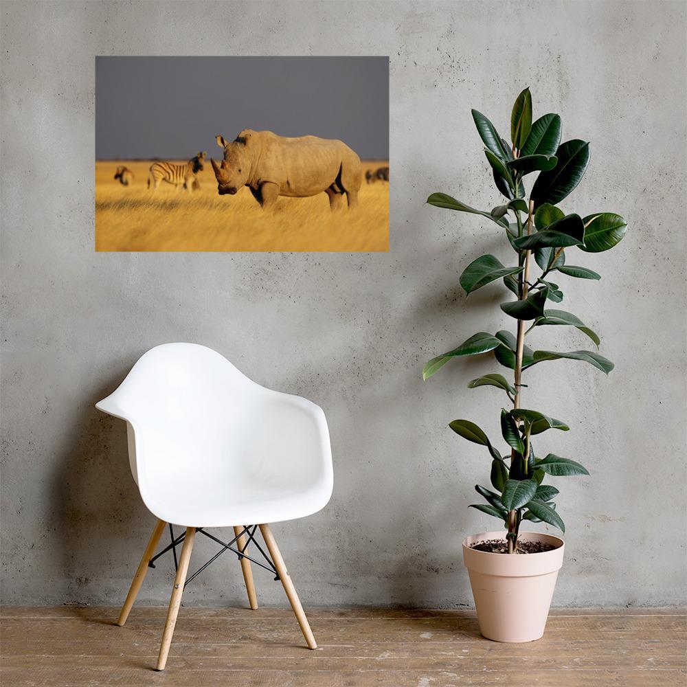Das Nashorn - Poster artlia