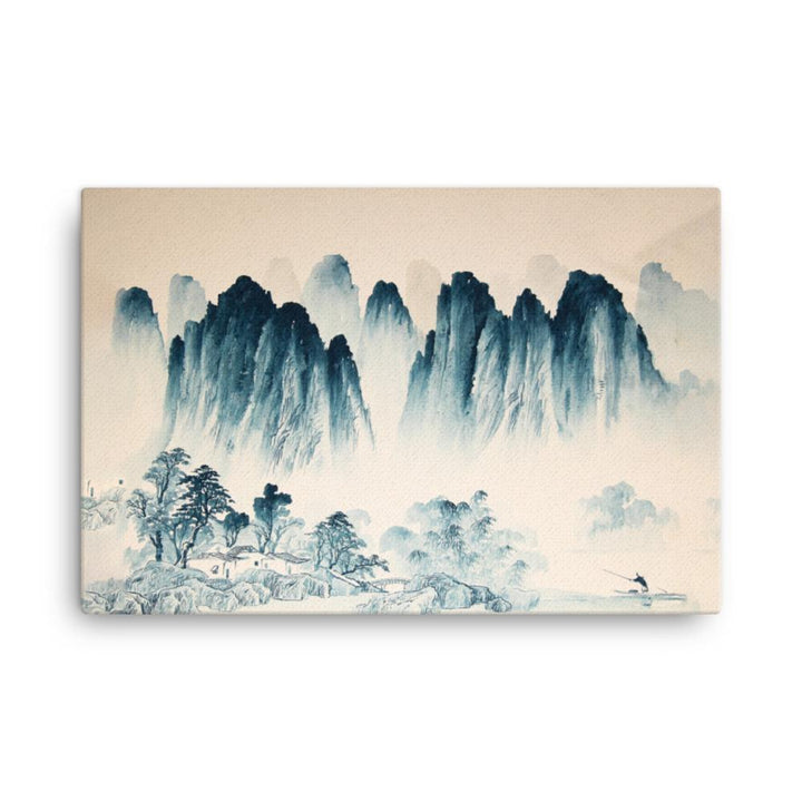 Die Berge Asiens - Leinwand 61x91 cm artlia