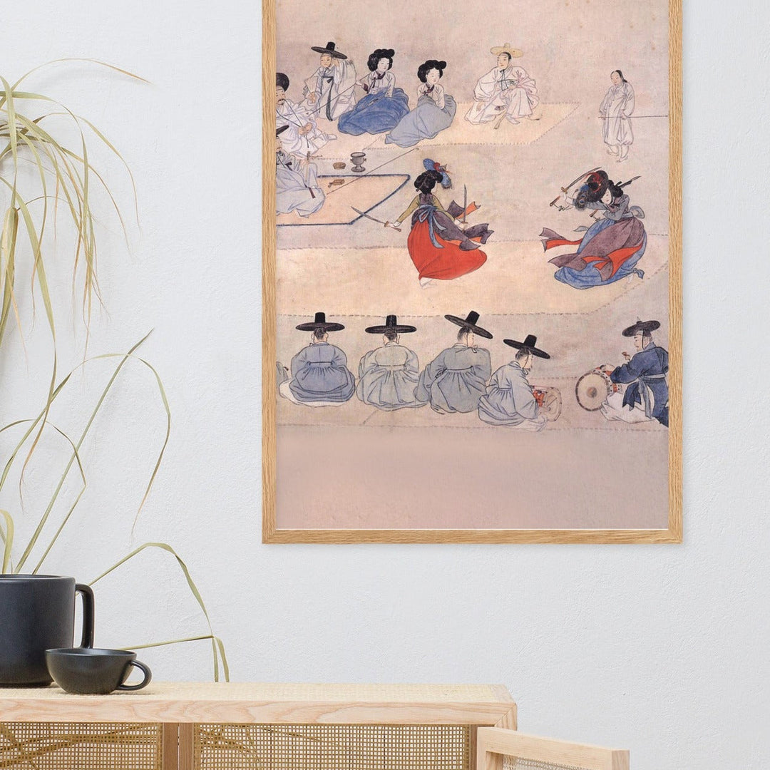 Double Sword Dance, Hyewon - Poster artlia