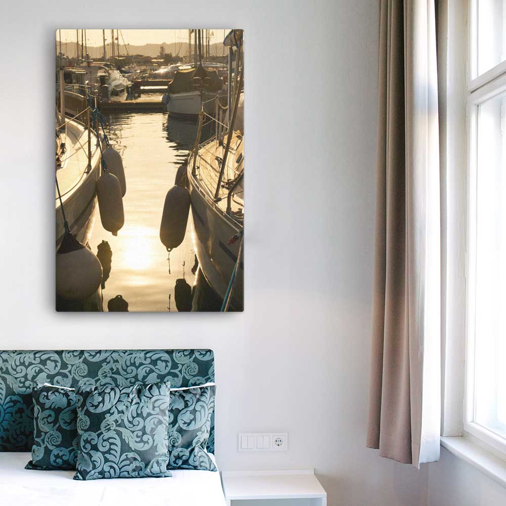ein Sommerabend - Leinwand 61x91 cm artlia