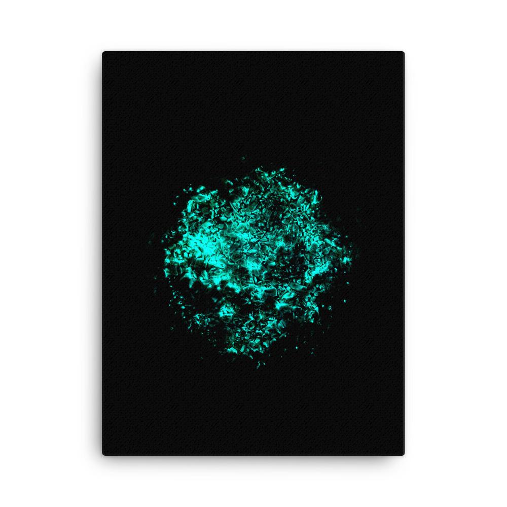 Emerald Planet - Leinwand 30x41 cm artlia