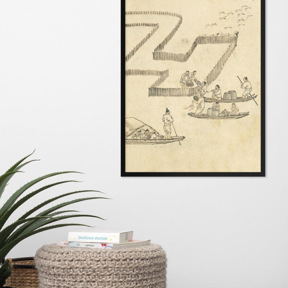 Fischfang, Kim Hong-do - Poster artlia