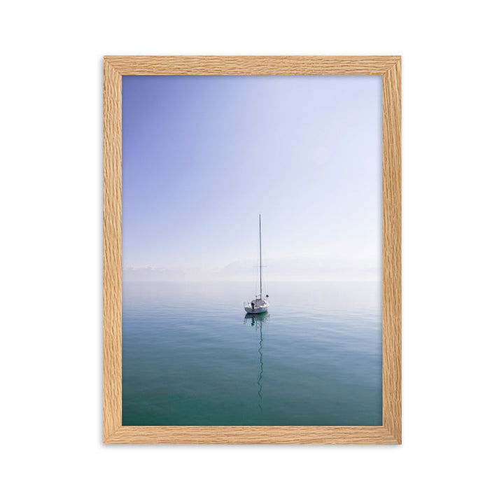 Forward - Poster im Rahmen Oak / 30×40 cm artlia