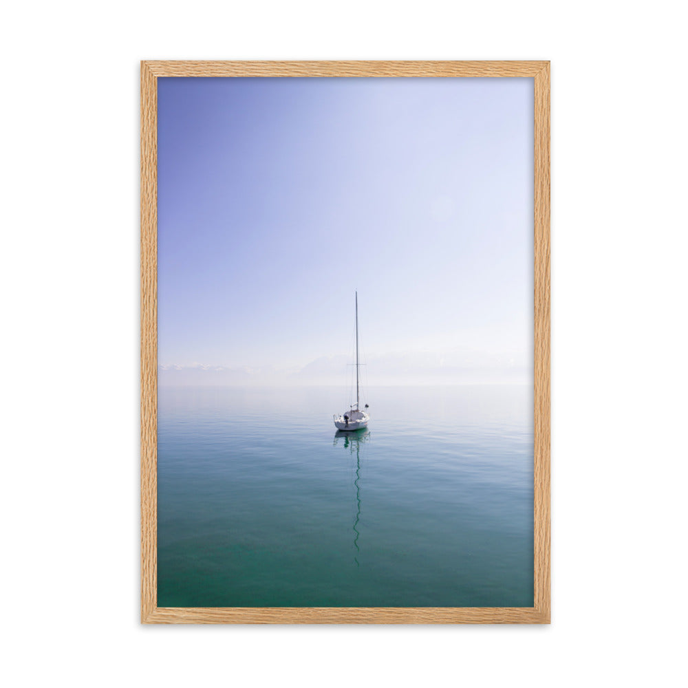 Forward - Poster im Rahmen Oak / 50×70 cm artlia