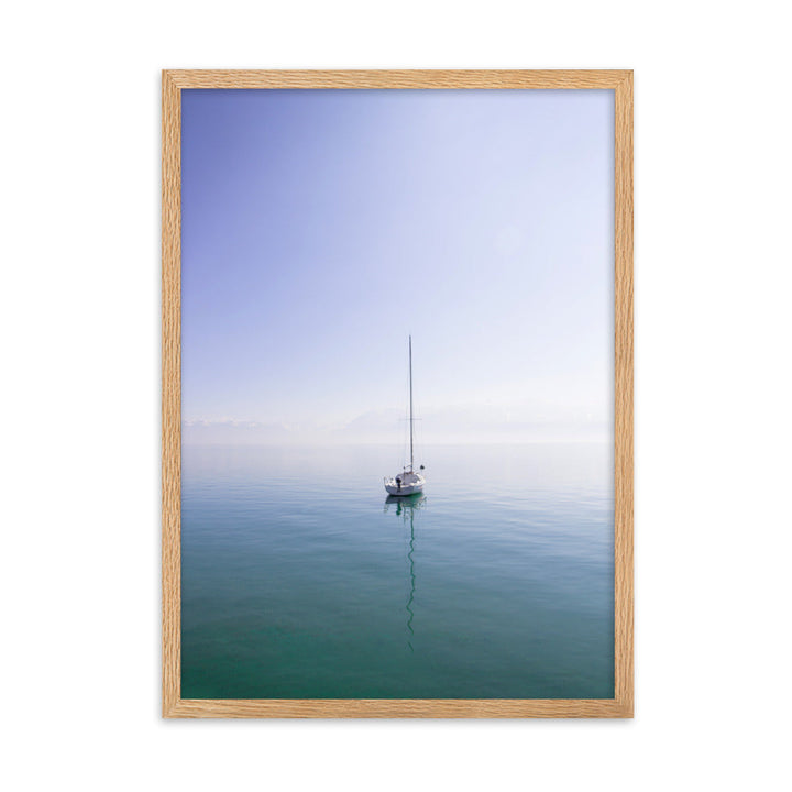 Forward - Poster im Rahmen Oak / 50×70 cm artlia