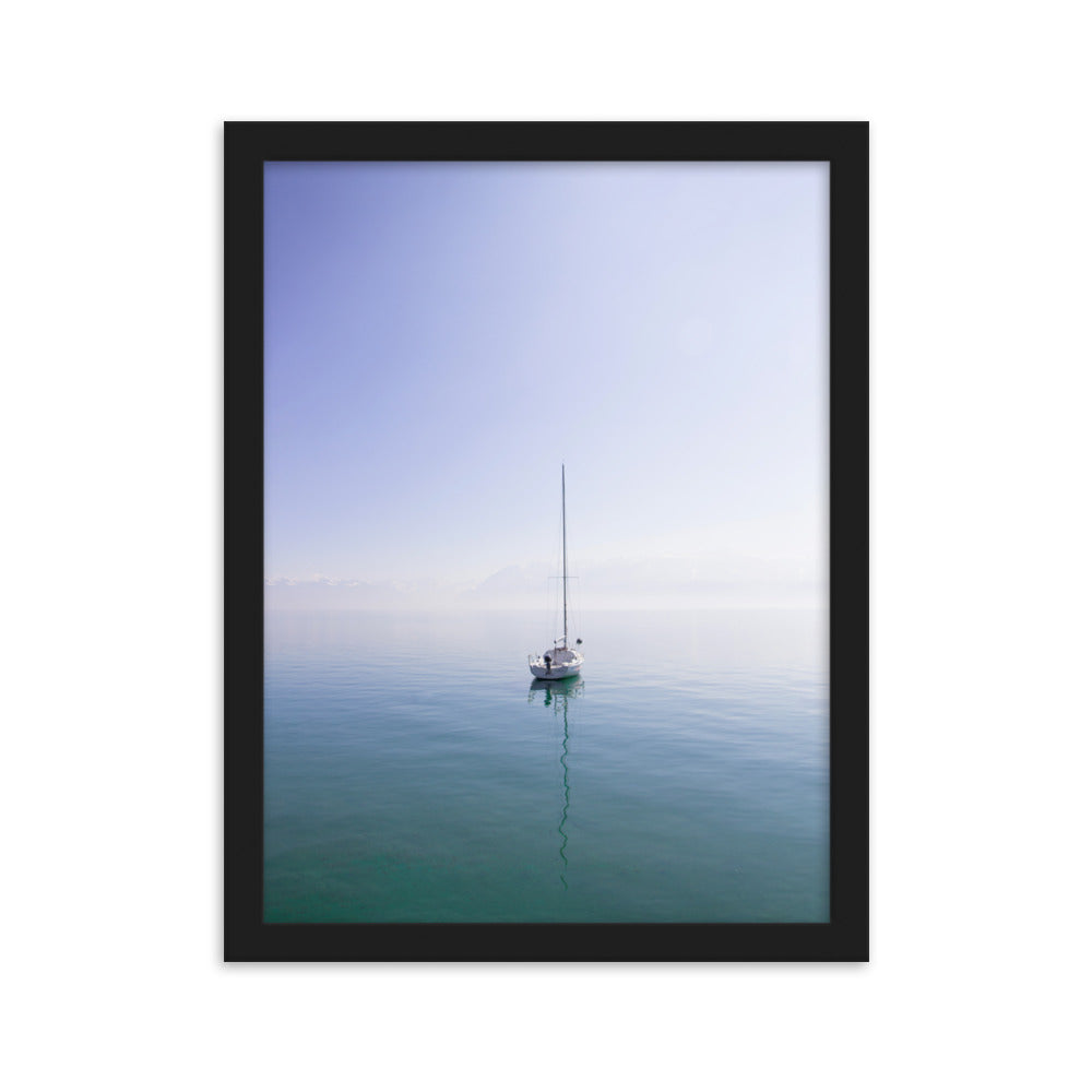Forward - Poster im Rahmen Schwarz / 30×40 cm artlia