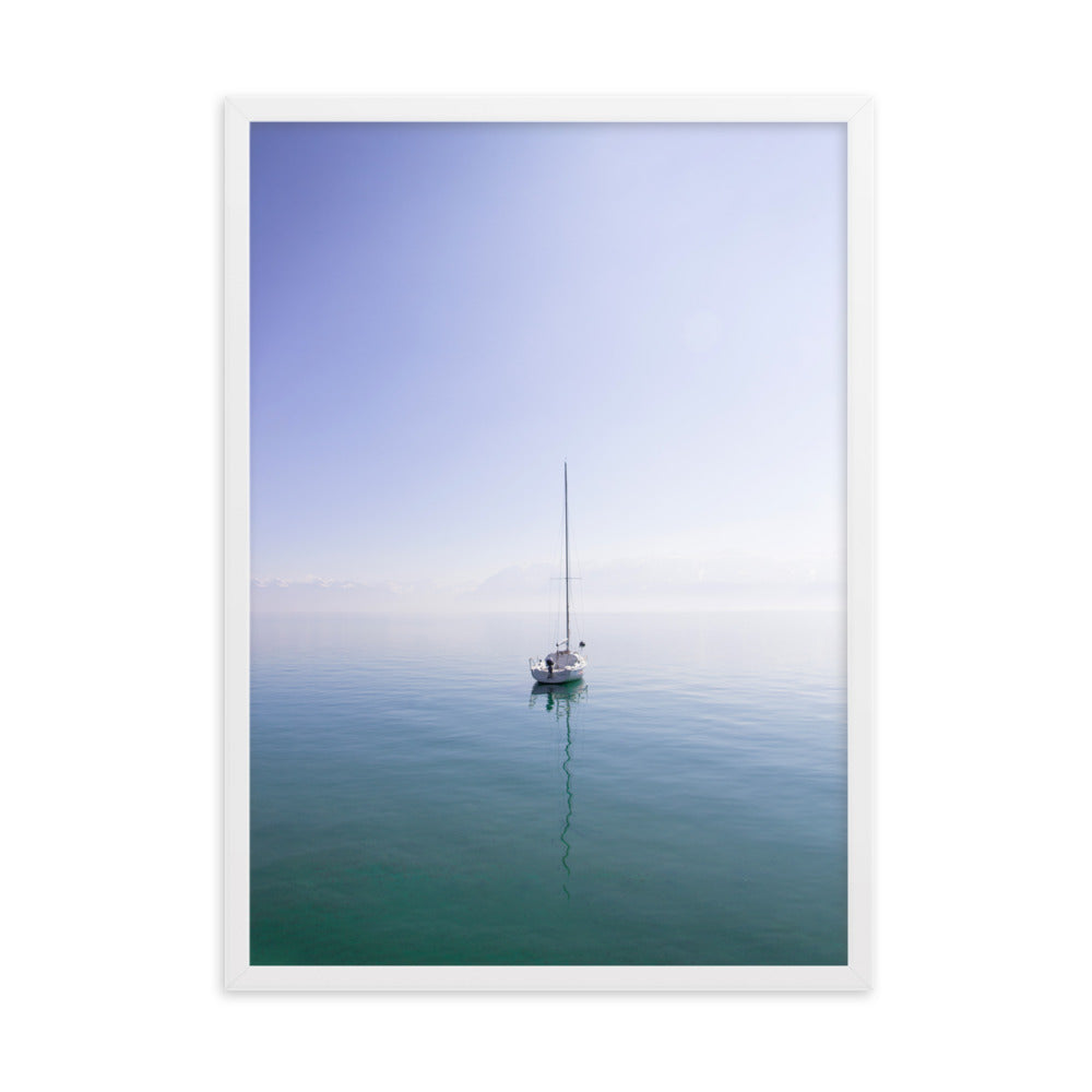 Forward - Poster im Rahmen Weiß / 50×70 cm artlia