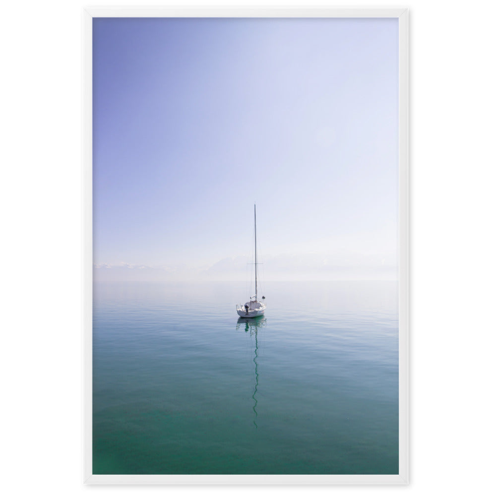 Forward - Poster im Rahmen Weiß / 61×91 cm artlia