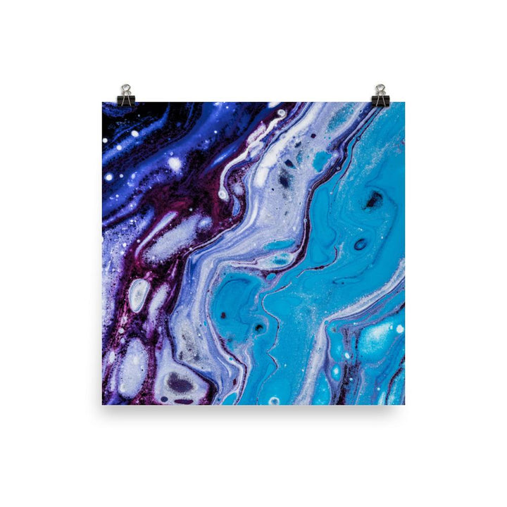 Fractal Abstract 09 - Poster 25x25 cm artlia
