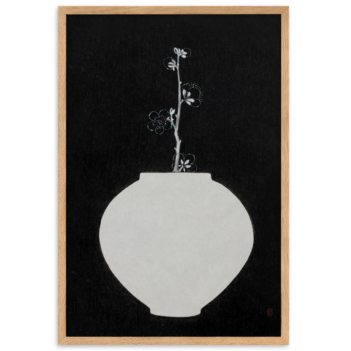 Füllung mit Licht 13 - Poster im Rahmen Oak / 61×91 cm artlia