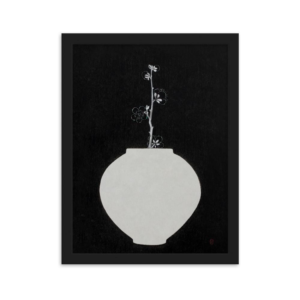 Füllung mit Licht 13 - Poster im Rahmen Schwarz / 30×40 cm artlia