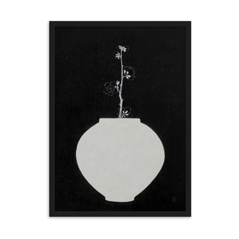 Füllung mit Licht 13 - Poster im Rahmen Schwarz / 50×70 cm artlia