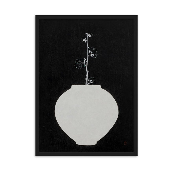 Füllung mit Licht 13 - Poster im Rahmen Schwarz / 50×70 cm artlia