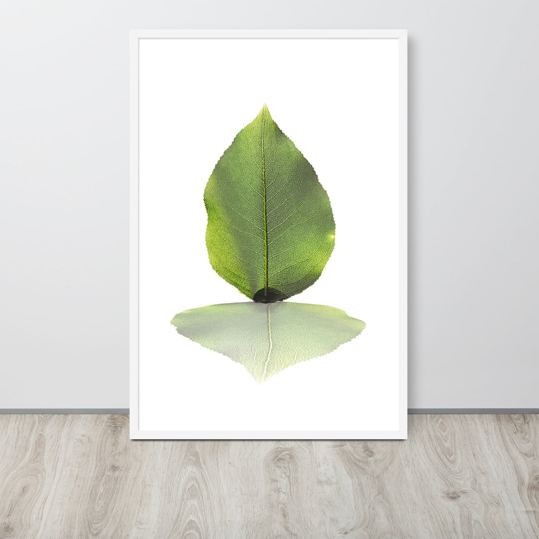 grünes Blatt - Poster artlia