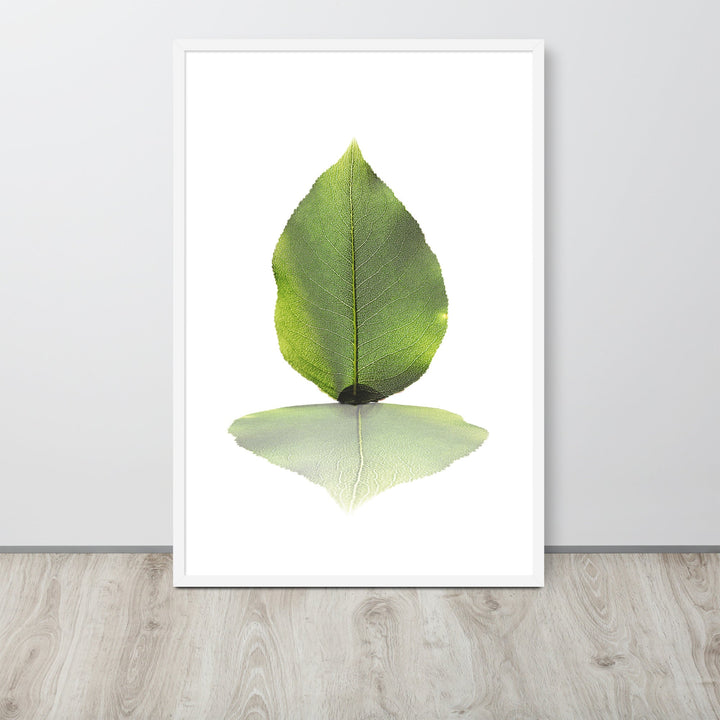 grünes Blatt - Poster artlia