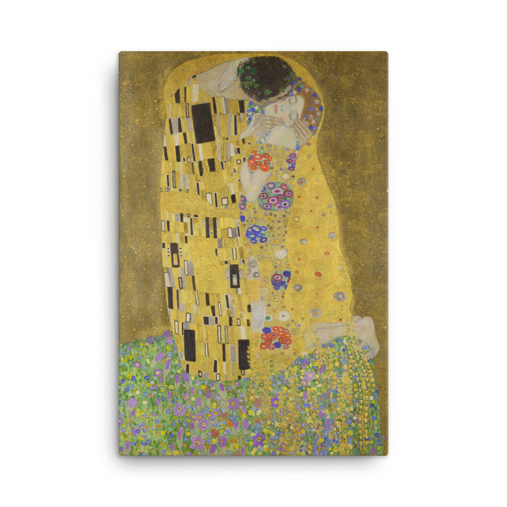 Gustav Klimt, Der Kuss - Leinwand 61x91 cm artlia
