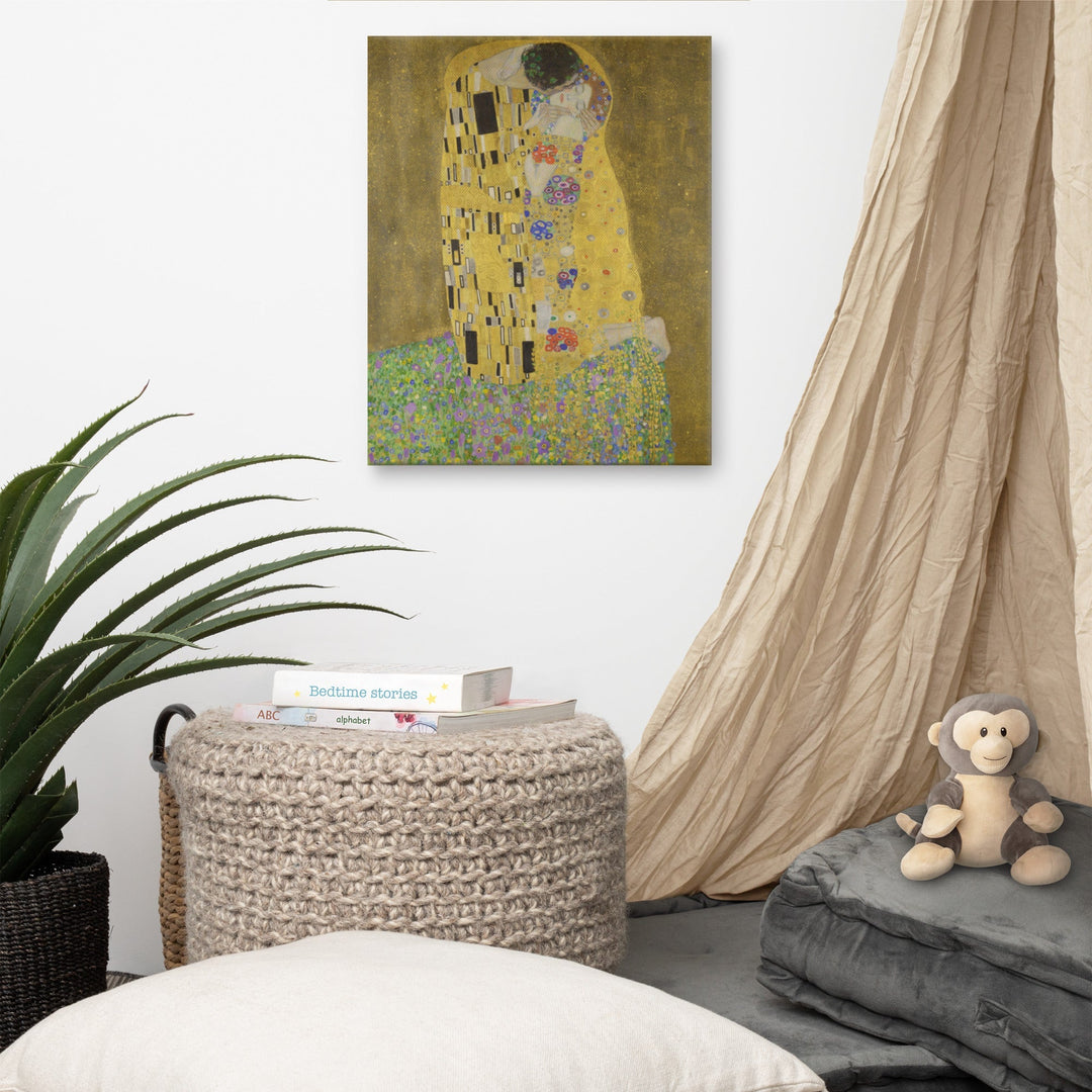 Gustav Klimt, Der Kuss - Leinwand artlia