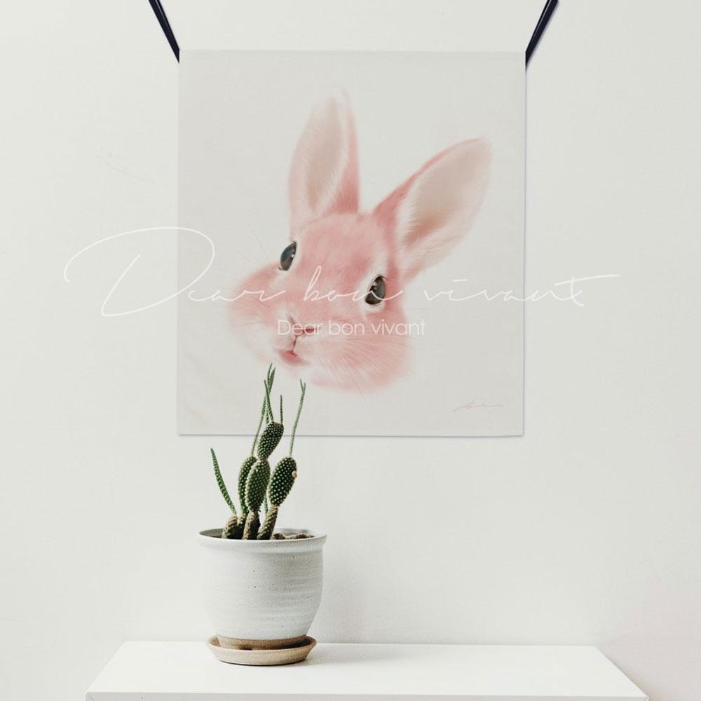 Häschen - Leinwand artlia