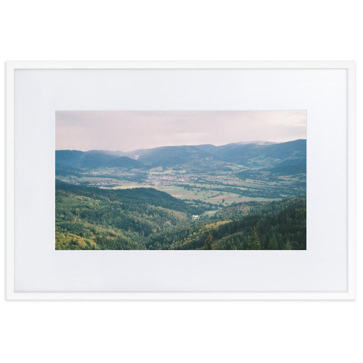 It will be alright - Poster im Rahmen mit Passepartout weiß / 61×91 cm artlia