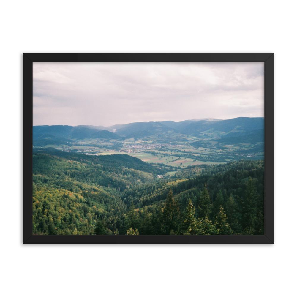 It will be alright - Poster im Rahmen schwarz / 30x41 cm artlia