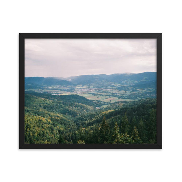 It will be alright - Poster im Rahmen schwarz / 41x51 cm artlia