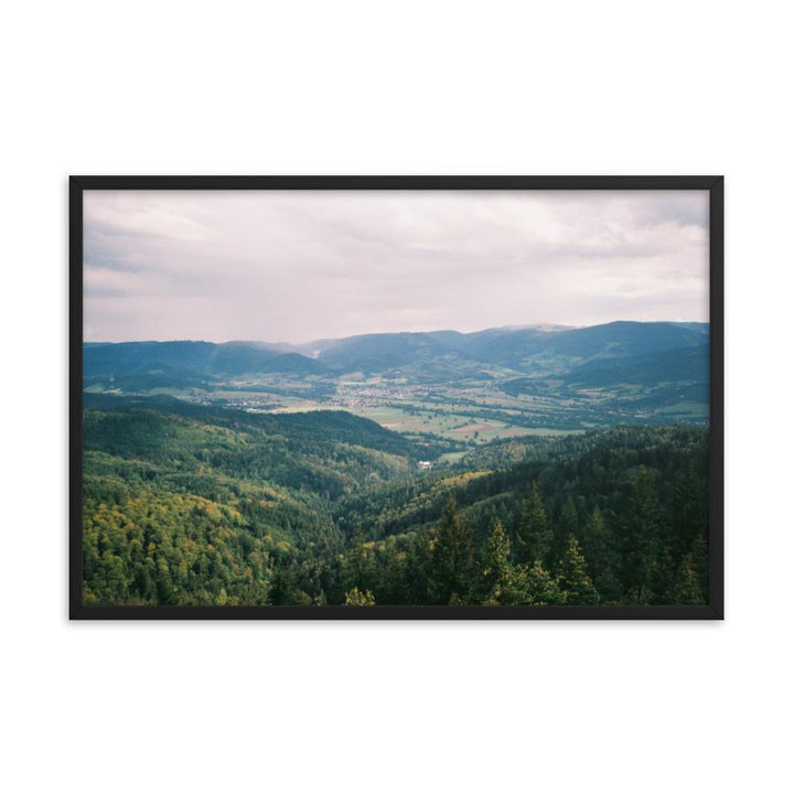 It will be alright - Poster im Rahmen schwarz / 61x91 cm artlia