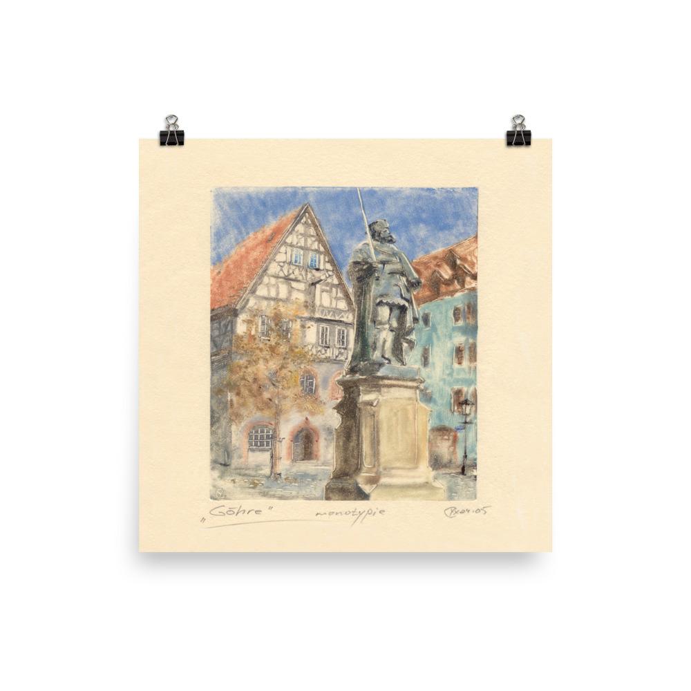 Jena Göhre - Poster 25x25 cm artlia