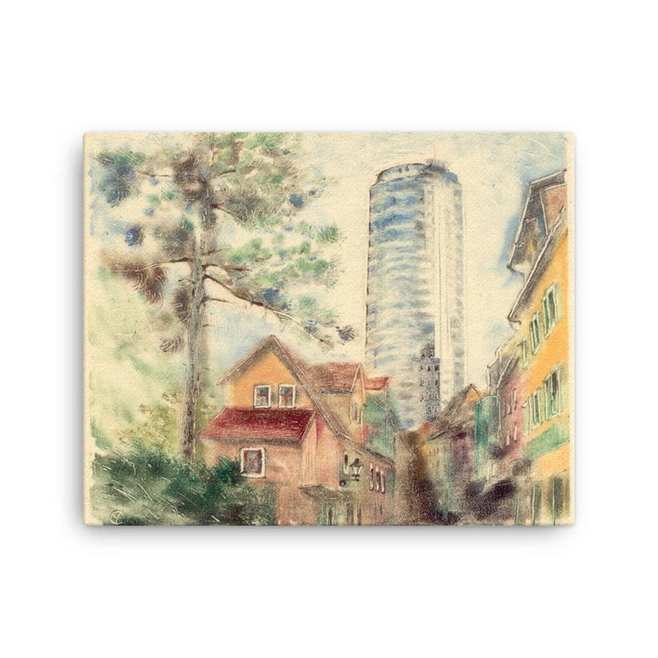 Jena Uniturm - Leinwand 41x51 cm artlia