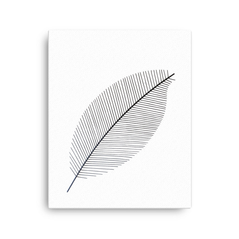 Leaf X Ray - Leinwand 41x51 cm artlia