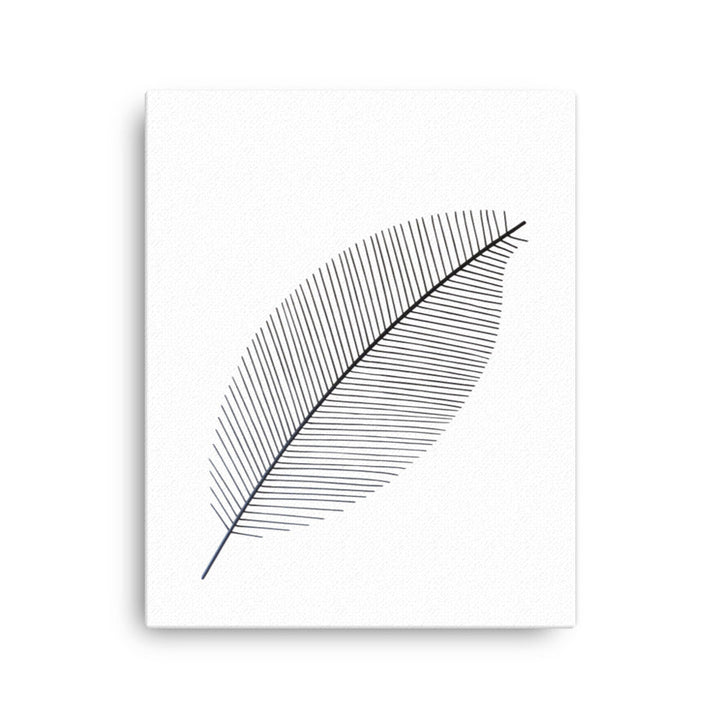 Leaf X Ray - Leinwand 41x51 cm artlia