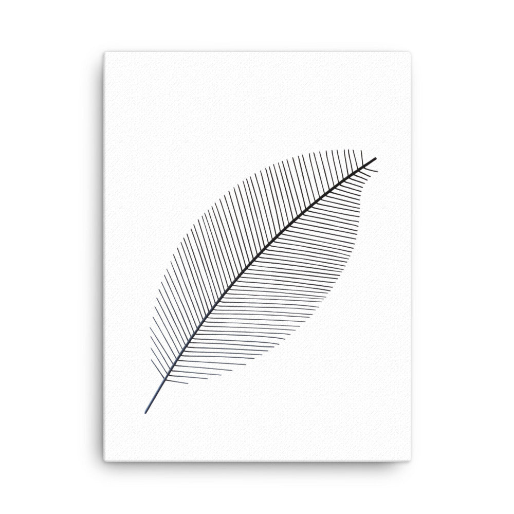 Leaf X Ray - Leinwand 46x61 cm artlia