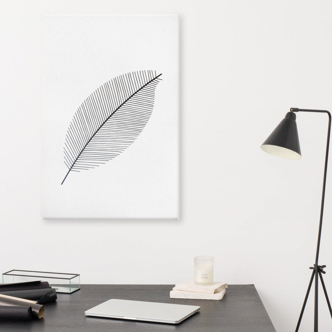 Leaf X Ray - Leinwand artlia
