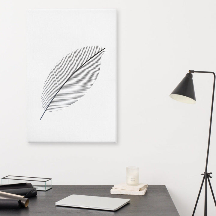 Leaf X Ray - Leinwand artlia