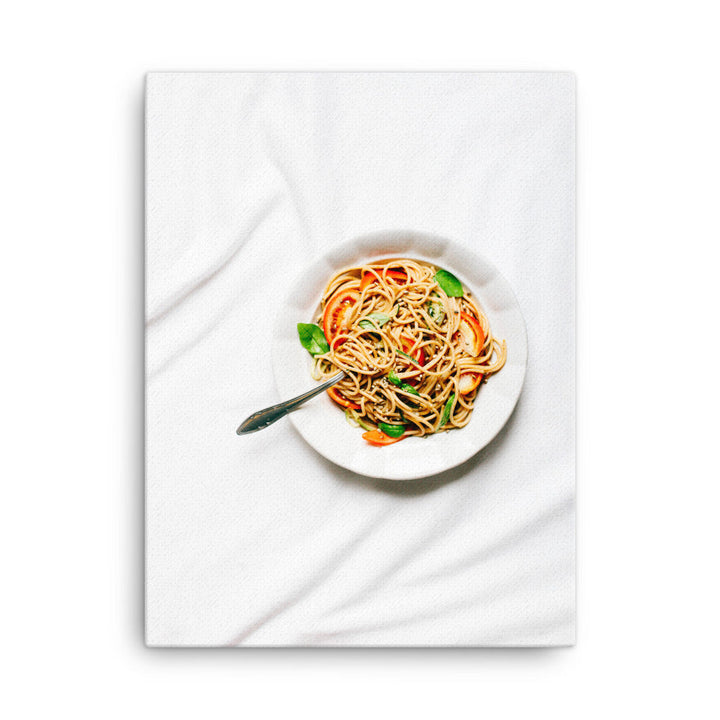 Leinwand - leckere Spaghetti 30x41 cm artlia